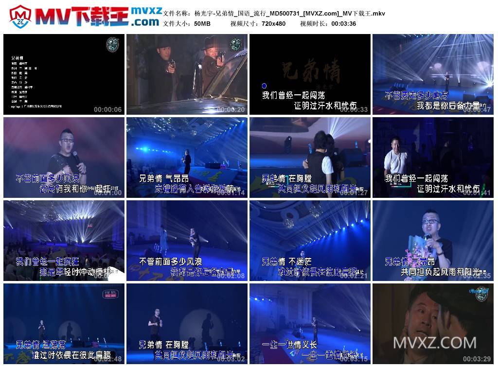 杨光宇-兄弟情_国语_流行_MD500731